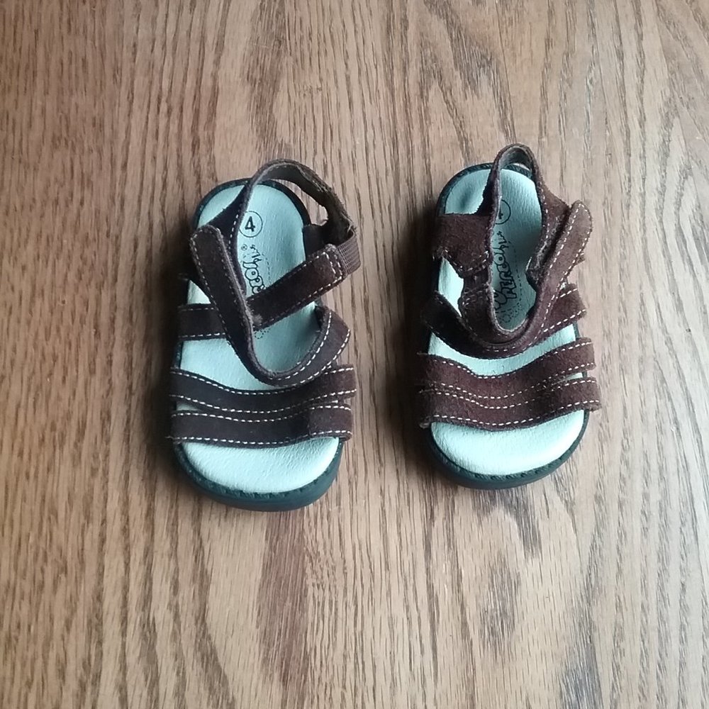 NWOT Baby/Toddler Genuine Suede Sandals